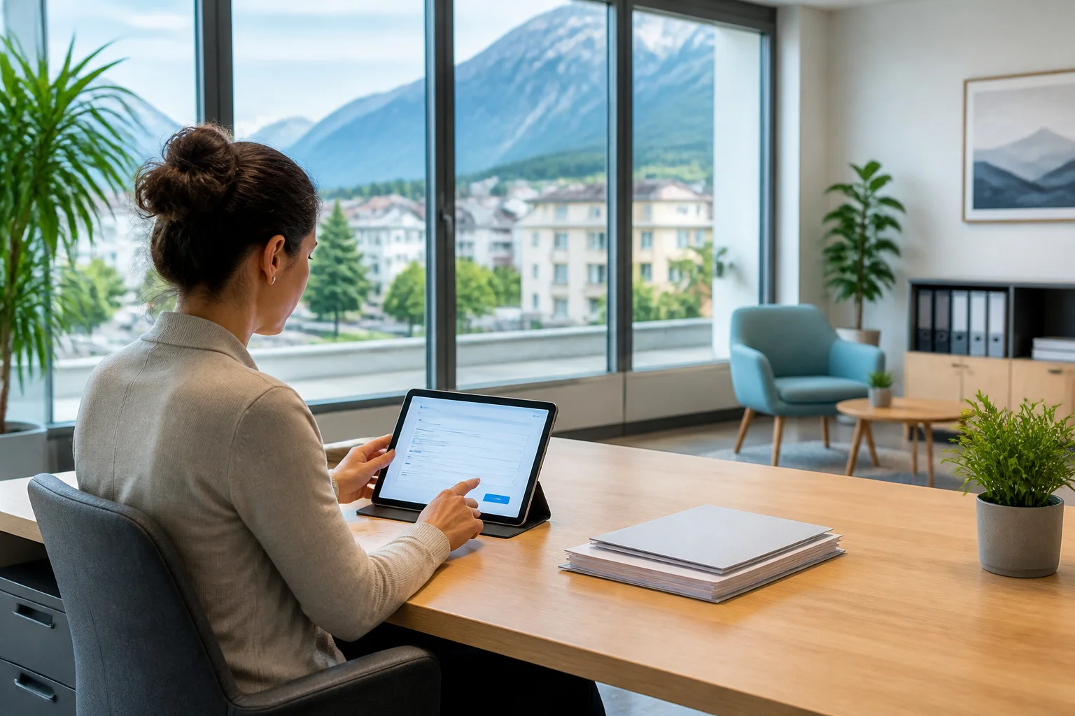 Bureau moderne et efficace
