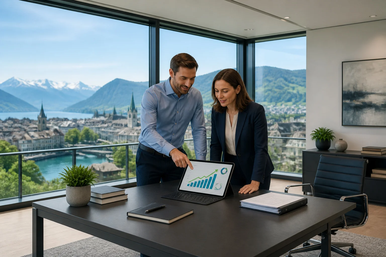 Collaboration et succes dans les alpes