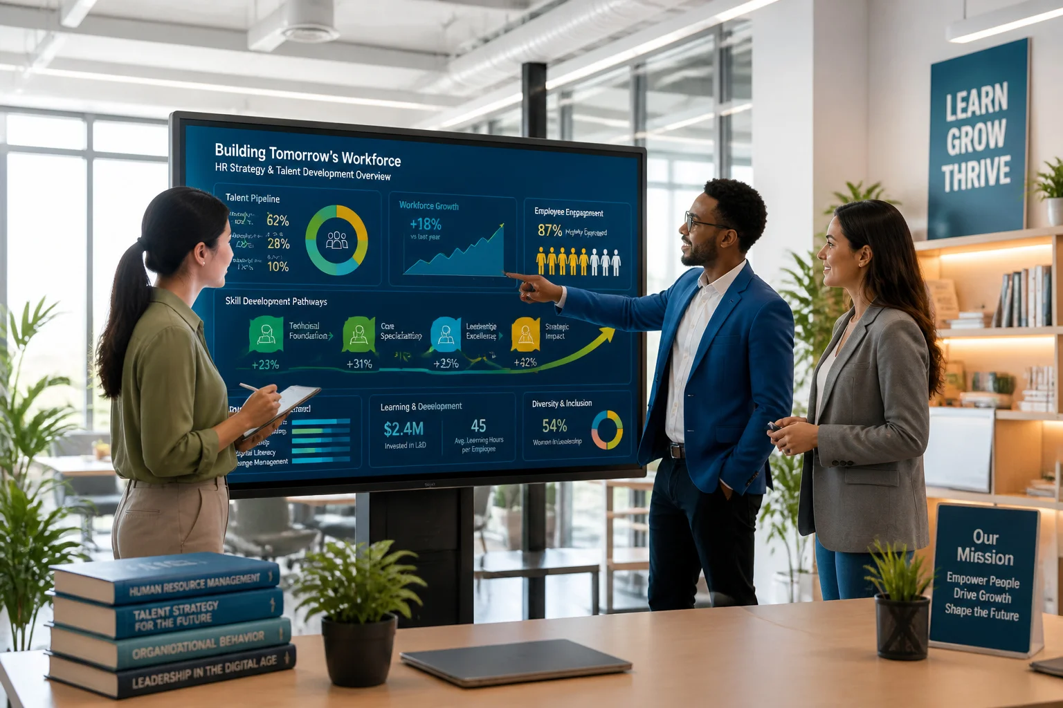 Collaboration sur la strategie rh