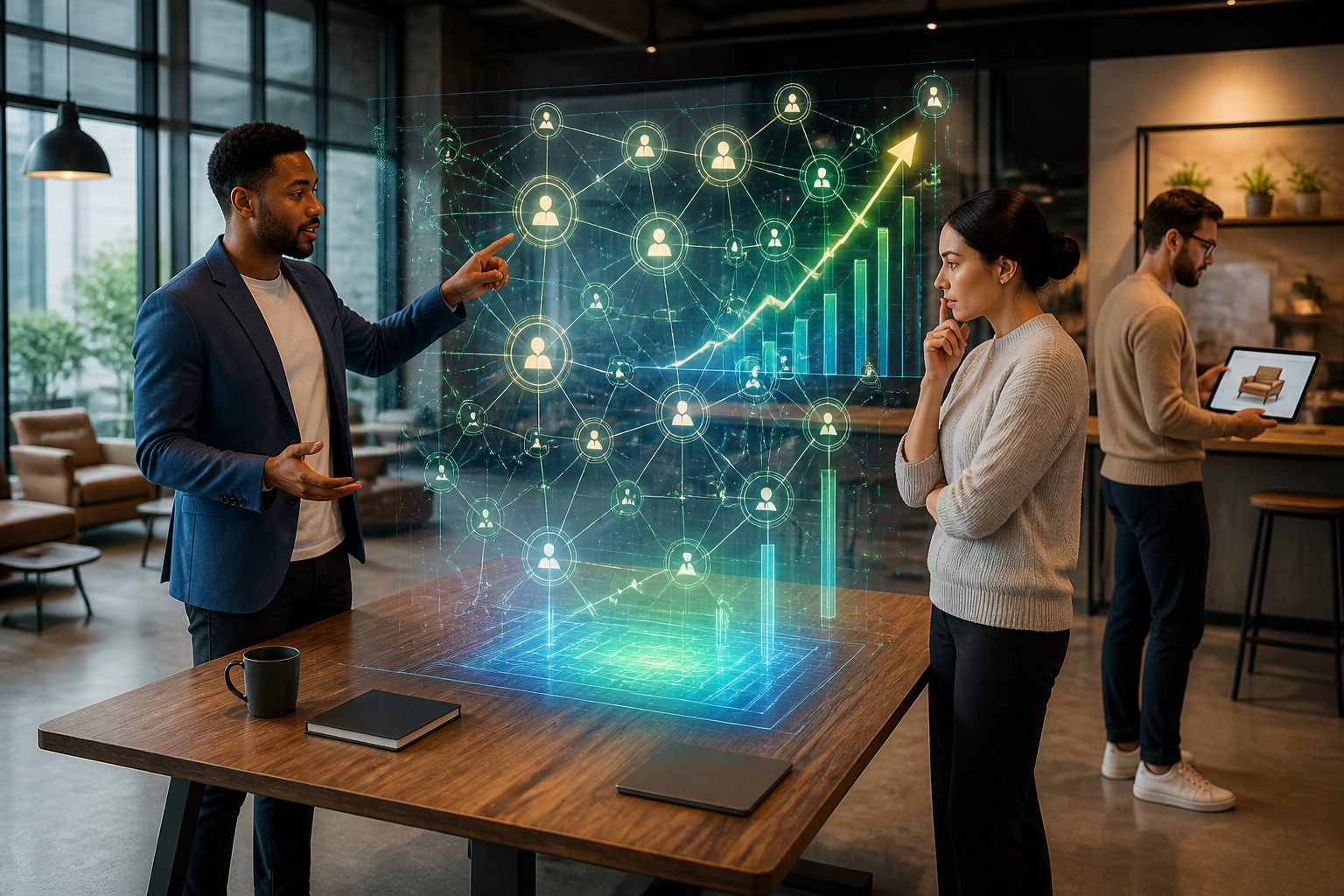 Analyse de reseau holographique