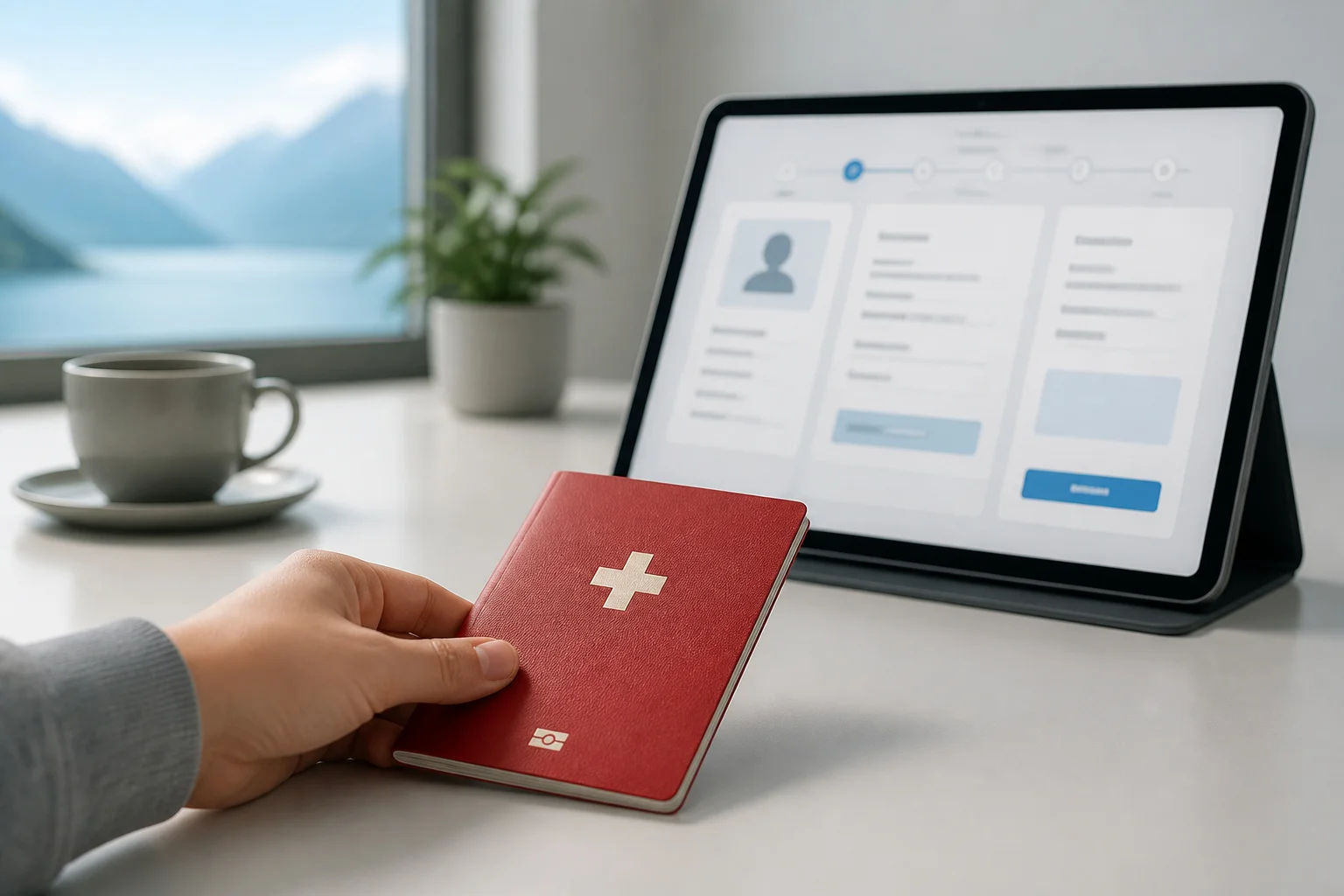 Passeport et application numerique